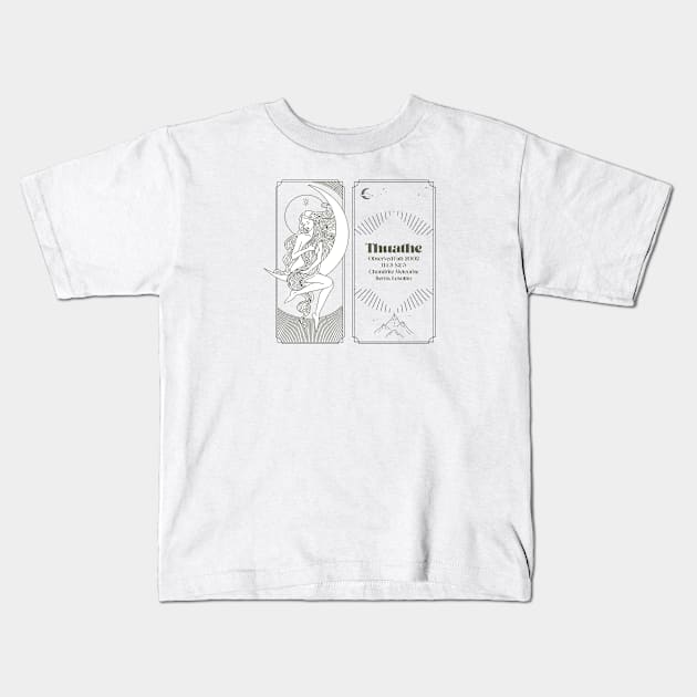 Meteorite Collector "Observed Fall: Thuathe" Meteorite Kids T-Shirt by Meteorite Factory